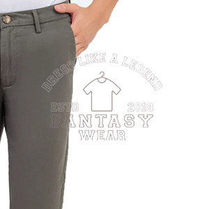 FANTASY WEAR 2026, Pantalones Chinos de Sarga de Algodón para Hombre, Estilo Casual y Urbano para Uso Diario, con Certificación CE - Product Image 2