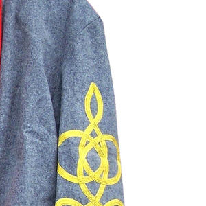 Veste de reproduction de l'armée confédérée, manteau en laine gris avec boutons de l'époque - Product Image 6