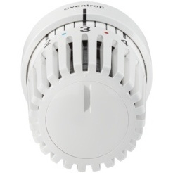 OV White Uni LH <b>Thermostat</b> with Zero Position <b>Control</b> Valves Product Code PU 10 - Product Image 1