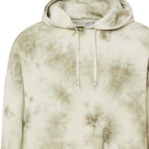 Sudadera con capucha teñida de corbata ligera de gran tamaño para mujer Ropa informal cómoda con logotipo frontal de cuello con capucha para invierno - Product Image 5