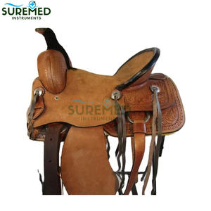 Silla de Montar de Cuero Premium para Caballos Jóvenes, para Entrenamiento, Reutilizable, Forma Ergonómica, Ligera, Instrumentos SureMed - Product Image 3