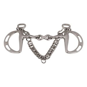BRAND ZONE Accessoires équestres en acier inoxydable, mors articulés Kimblewick, fournisseur en gros d'équipements équestres Uxeter - Product Image 3