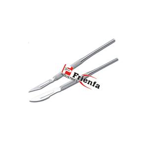 Manche de scalpel Manche de lame en acier inoxydable courbé de haute qualité - Product Image 1