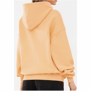 Éponge française tricoté fermeture éclair Boxy poids lourd unisexe à capuche Vintage lavage goutte épaule surdimensionné femmes pour femmes ODM OEM - Product Image 2