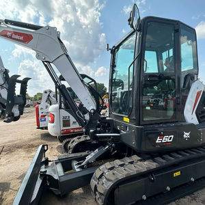 Excavatrice Bob-Cats E60 2023, 6 tonnes, moteur hydraulique, puissance maximale 5-6t, composants principaux : pompe, moteur, roulement, 400 kg, 2001-4000 heures - Product Image 3