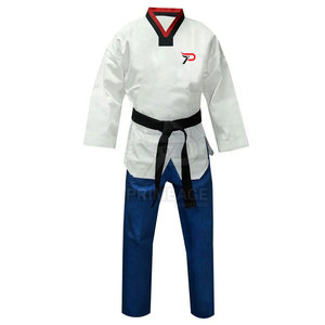 Prix d'usine, uniforme de karaté léger 100% coton, respirant, séchage rapide, service OEM, design personnalisé, haute qualité pour adultes - Product Image 1