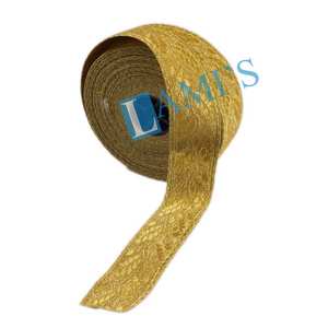 Wholesale Ceremonial Bullion Wire Braid Lace Thread/Mylar Braid/Lace <b>Gold</b> Braids - Product Image 6