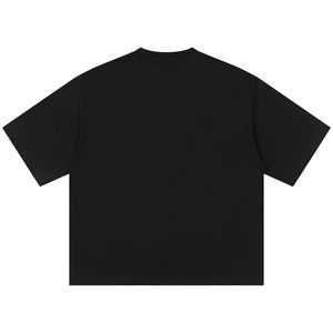 220g Cropped <b>Box</b> Manufacture t Shirt 240gsm <b>Drop</b> Shoulder Heavy T-shirts Men Boxy Fit T Shirt Vintage Wash - Product Image 4