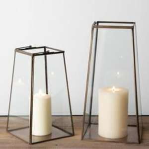 Farol de metal blanco para decoración moderna del hogar, diseño minimalista, material duradero, adecuado para decoración festiva en interiores y exteriores. - Product Image 1