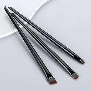 Pincel Delineador de Ojos Angulado Fino, Libre de Crueldad Animal, con Logotipo Personalizado, Cerdas Sintéticas, Pinceles de Maquillaje para Ojos de Marca Privada - Product Image 2
