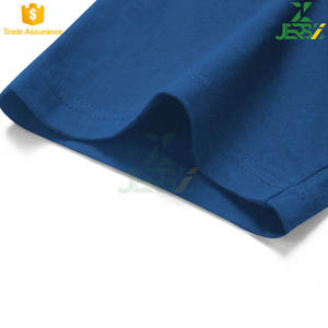 T-shirt à col roulé de coupe régulière en coton 210 GSM 100% imprimé du logo personnalisé du fabricant - Product Image 4