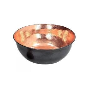 Bol de massage pour spa en cuivre de haute qualité, design rond moderne, bol de repose-pieds pour spa en cuivre. - Product Image 3