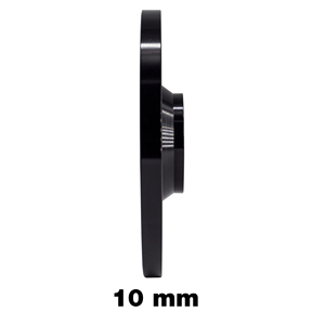 2 espaciadores de rueda negros de 10 mm 5x112 57.1 con pernos de bola - Product Image 4