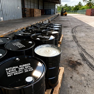 Látex de Caucho Natural MAL 60% DRC Tailandia para Adhesivos de Cemento de Caucho y Fabricación de Espuma - Product Image 2