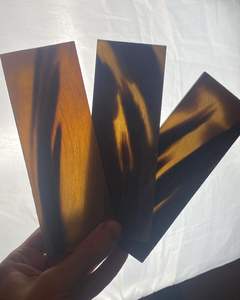 Placas de Cuerno de Búfalo Genuino, Material para Monturas Ópticas, Calidad Premium - Product Image 5