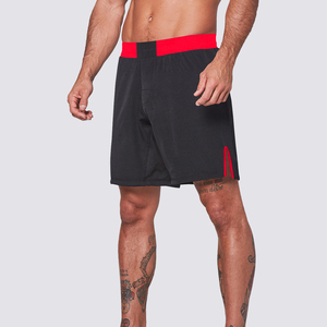 Shorts de lutte pour hommes, unis, sans logo, personnalisables, vente en gros, taille élastique, écologiques, vêtements d'entraînement pour les arts martiaux - Product Image 4