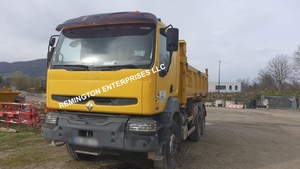 <span class=keywords><strong>Camion</strong></span> benne <span class=keywords><strong>Renault</strong></span> Kerax 380.26 6 de 2004, capacité 31-40T, diesel, transmission manuelle, utilisé pour la construction urbaine et le transport minier - Product Image 3