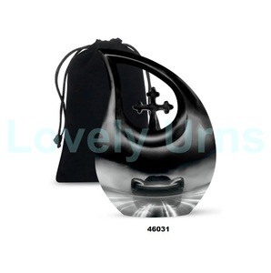 Vente chaude beau coucher de soleil voiture larme crémation adulte urne pour cendres humaines décoratif grande croix urne funéraire - Product Image 6