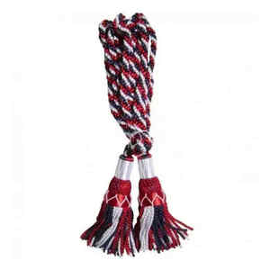 Cordones de Seda Multicolores OEM, Cordones Decorativos Dorados con Brillo Cristalino, Borlas de Cordón de Bugle Stewart, Fabricantes de Cuerdas para Gaita de Fuelle al por Mayor - Product Image 5