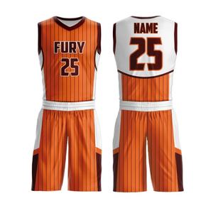 ชุดบาสเก็ตบอลแบบยูนิเซ็กซ์ ออกแบบเองได้สำหรับทีมสโมสร ดีไซน์ใหม่ MOQ ต่ำ ระบายอากาศได้ดี ไซส์ใหญ่พิเศษ ผลิตจากโพลีเอสเตอร์ 100% - Product Image 4