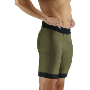 Shorts de compression pour homme, style streetwear, couleur unie, taille mi-haute élastique, pour la salle de sport et les activités de plein air, usage décontracté, en solde, prix avantageux - Product Image 6