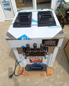 Máquina eléctrica de helados de 3 sabores de acero inoxidable para uso doméstico y comercial versátil máquina de helados Glace - Product Image 5