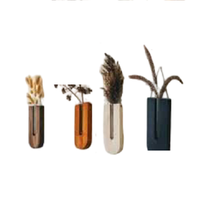 Avec Pot de fleurs mural en fer de forme ovale rectangulaire multicolore fait à la main avec finition multicolore pour le balcon et le salon - Product Image 5