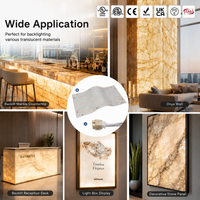 Tira de LED Regulable de 5000K, Lámina de Luz LED de Alta Densidad, Panel Flexible, Lámina LED Delgada Personalizada para Encimeras de Piedra, Retroiluminación de Ónix