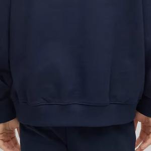 Chándal ajustado de peso pesado con estampado de logotipo bordado personalizado para hombres, chándal deportivo para correr - Product Image 3