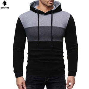 เสื้อสวมหัวแบบลำลองสำหรับผู้ชายไซส์ XL เสื้อมีฮู้ดพิมพ์ลายนูนดิจิตัลลาย100% ผ้าฝ้ายขายดีมาใหม่ - Product Image 3