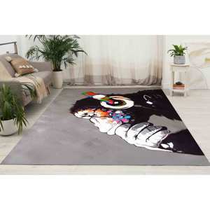 Tapis imprimé, tapis en velours - Product Image 4