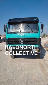 Camion benne d'occasion Mercedes-Benz 2632 6x4 de 1990, pour charges lourdes, avec ridelles latérales, véhicule de transport de marchandises, suspension à ressorts - Product Image 3