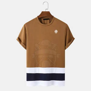 T-shirt de qualité supérieure pour hommes T-shirt léger T-shirt de couleur personnalisée T-shirt décontracté pour hommes - Product Image 1