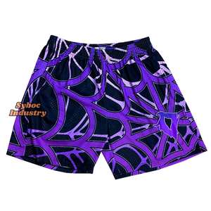 High Street Style Shorts Poches Haute Qualité Polyester Tissu Respirant Sublimation Formation Short De Course En Plein Air - Product Image 2