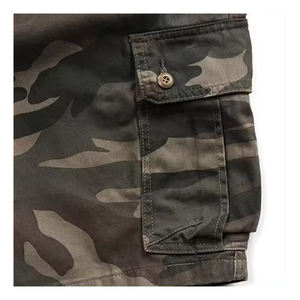 Pantalones Cortos de Algodón de Alta Visibilidad para Seguridad Laboral, Pantalones de Trabajo Directo de Fábrica, Chaquetas, Portaherramientas, Pantalones Cargo con 6 Bolsillos - Product Image 6