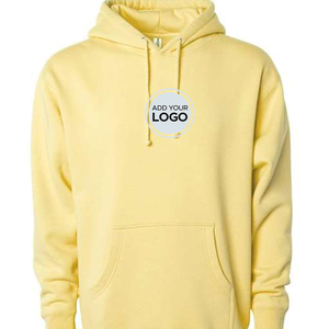 Logo personnalisé pulls à capuche Independent Trading Co. Sweat-shirt à capuche de poids moyen (charbon)-Hommes - Product Image 4