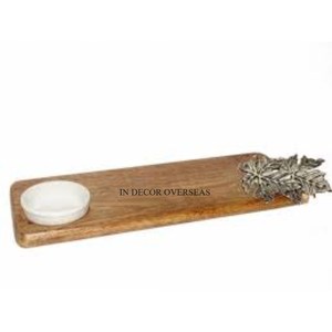 ถาดเสิร์ฟทำจากไม้ทรงกลมเคลือบเคลือบสำหรับนักออกแบบจากทั่วโลก - Product Image 3