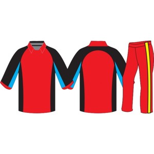 Kit de cricket à sublimation personnalisée ensemble d'uniformes pour hommes tailles adultes chemise et pantalon de cricket à demi-manches, - Product Image 5