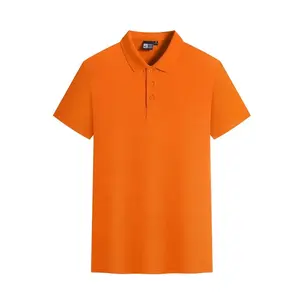 เสื้อโปโลเปล่าแบบกําหนดเองระเหิดผ้าฝ้ายขนาดใหญ่ธรรมดาสี Crewneck เสื้อโปโลผู้ชายสําหรับกลางแจ้ง - Product Image 6