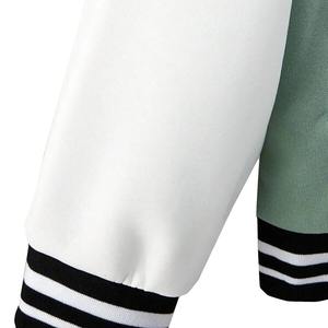 Chaqueta Varsity de lana Unisex, nuevo diseño, bordado de chenilla, soporte con capucha, transpirable, 100% lana fina, ligera para invierno, Lettermen - Product Image 3