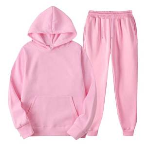 Conjunto Deportivo Casual de 2 Piezas para Mujer, Transpirable, Talla Grande, para Invierno, Sudadera con Capucha y Pantalones de Color Sólido - Product Image 6