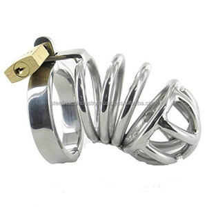 ของเล่นทางเพศล็อคพันธนาการของผู้ชายทำจากสแตนเลส - Product Image 3