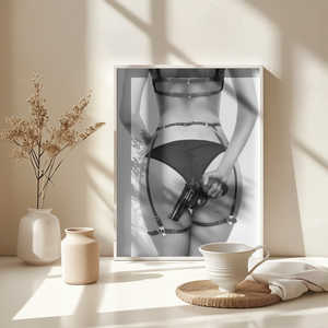 El Amor Es Una Pistola con Mira, Accesorios Sensuales para Lencería, Correas - Product Image 5