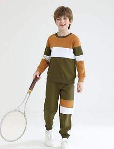 Nuevo Conjunto Deportivo Informal de Invierno para Niños, Transpirable y Ligero, de Poliéster y Algodón - Product Image 2