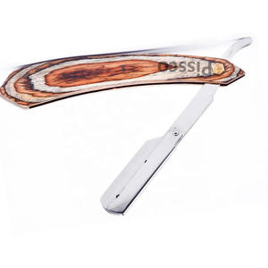 Mejor fabricante Pissco de navajas plegables personalizadas de acero inoxidable para afeitar, navaja de barbero para cortar el cabello con cuchilla intercambiable - Product Image 4