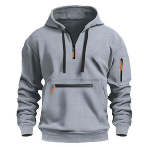 Sudadera Personalizada 2026 para Hombre, de Nylon/Algodón, Tejido Francés, Transpirable, Resistente al Viento, de Gran Peso, Hombros Caídos, Estilo Urbano - Product Image 6