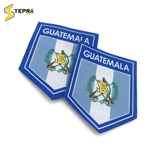 Venta al por mayor personalizado tejido 3D Logo sombrero bordado parches hierro coser para ropa por TEPRA SPORTS - Product Image 5