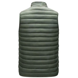 Precio al por mayor del fabricante para las mujeres de talla grande transpirable y resistente al viento Casual chaleco acolchado con cremalleras para el invierno - Product Image 2