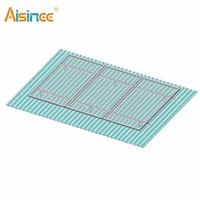 AISINEE Alüminyum Alaşımlı Çatı Güneş Paneli Montaj Sistemi - Oluklu Metal Çatı Montajı için Yüksek Stabiliteye Sahip PV Braket Kiti