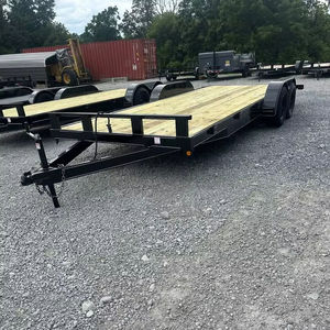 Livraison gratuite Remorque utilitaire haute performance 6.4X14 2900lb GWR pour le travail et l'agriculture Compacte, solide, facile à remorquer - Product Image 1